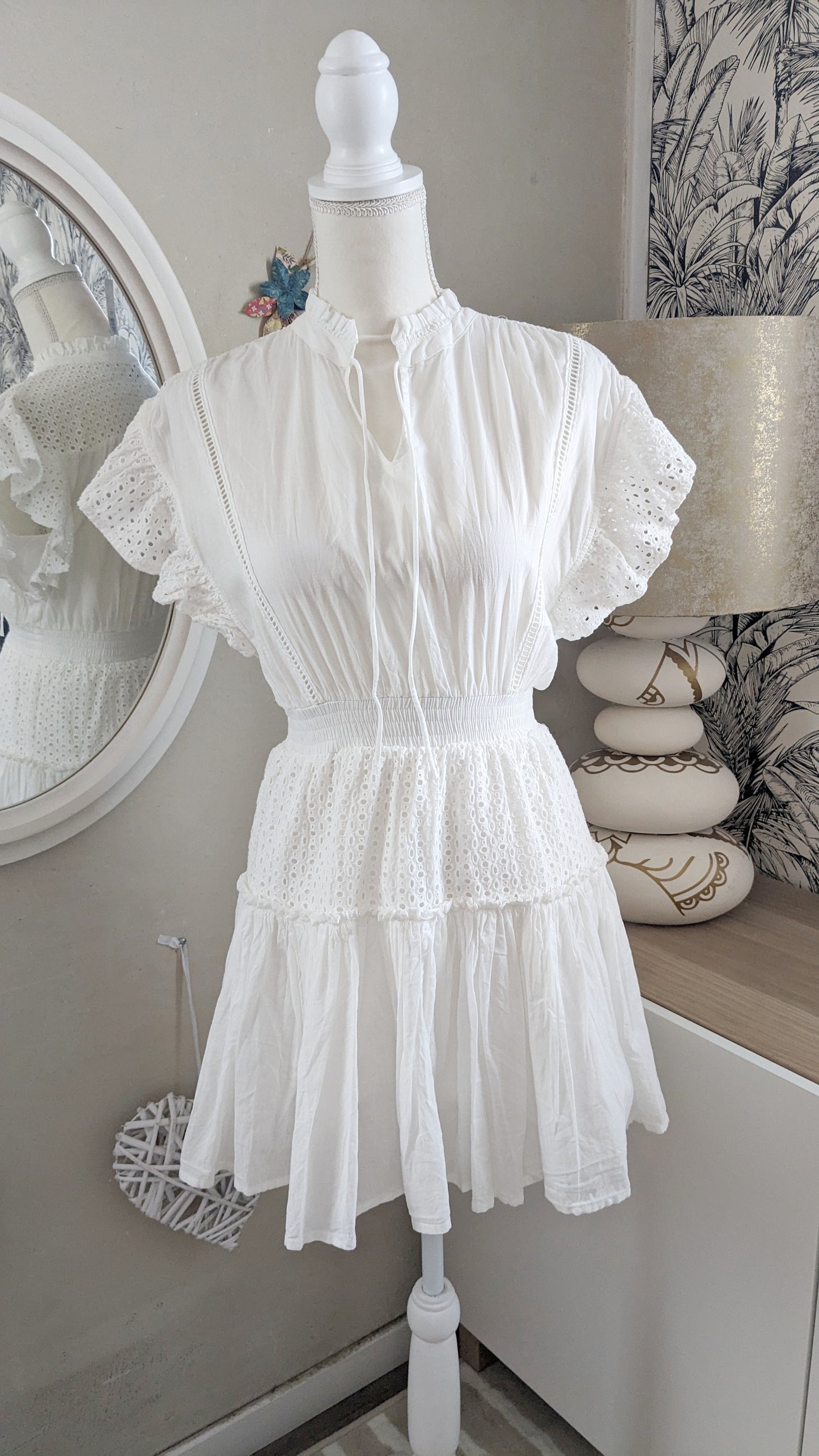 Neuf Robe broderie anglaise - Tally Weij - 32/34