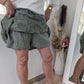 Jupe short vert sauge -FSTVL - 44/46