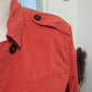 Veste trench corail - Zara - 36