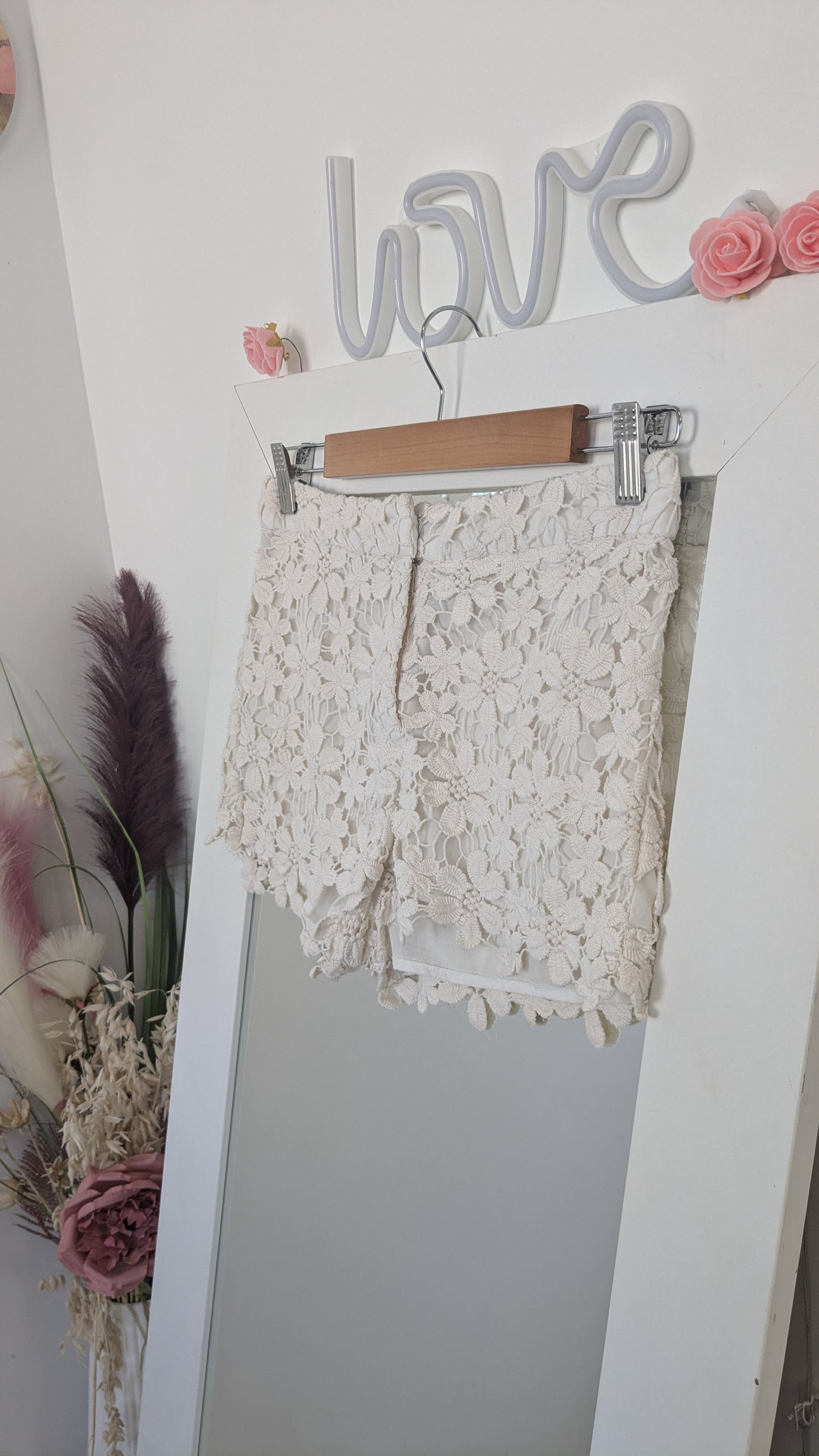 Short dentelle crème - Nafnaf - 34/36