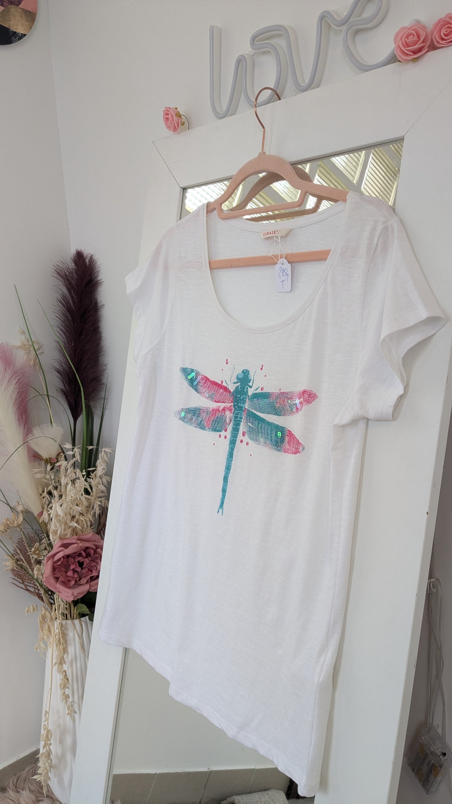 T-shirt Libellule - Camaïeu - 40