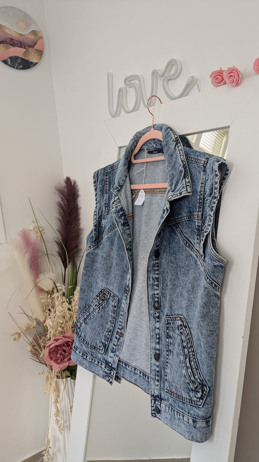 Veste en jeans sans manches - Kiabi - 38/40