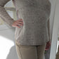 Pull beige sequins voile - La Halle - 40