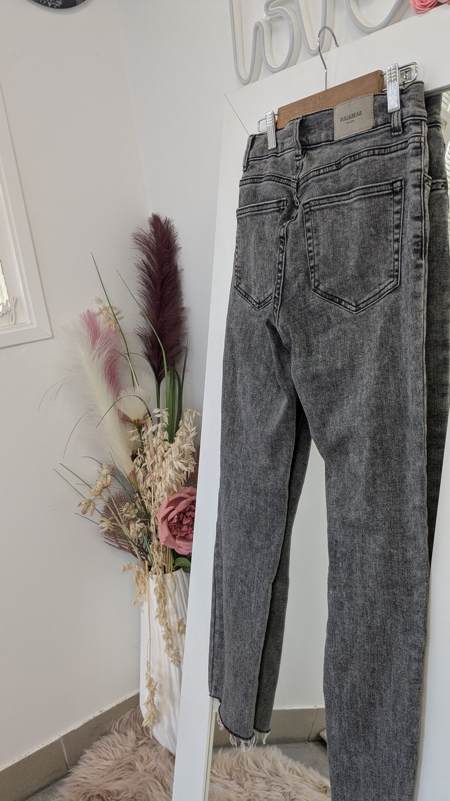 Jeans slim 7/8 ème - Pull & Bear - 34