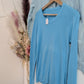 Pull souple turquoise - Benetton - 34/36
