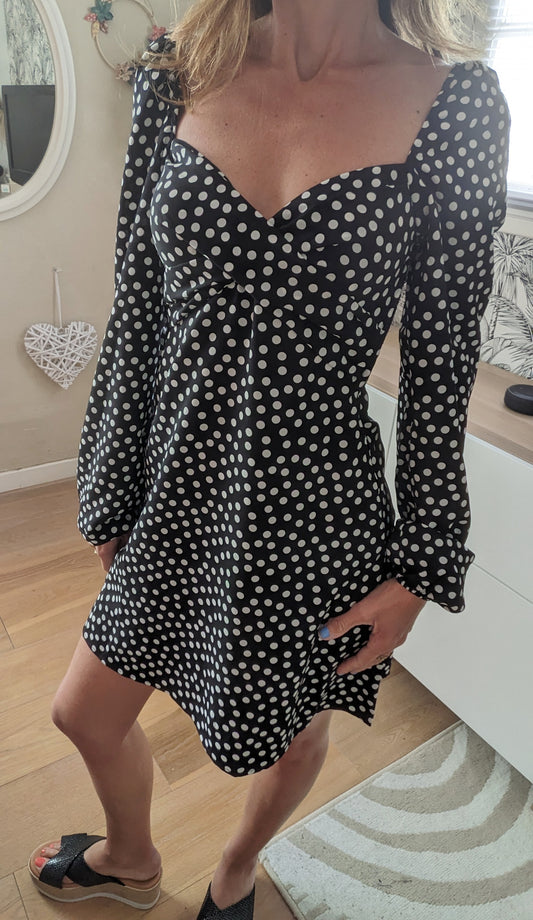 Neuve Robe à pois - H&M - 34