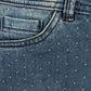 Jupe jeans pois - Camaieu - 36