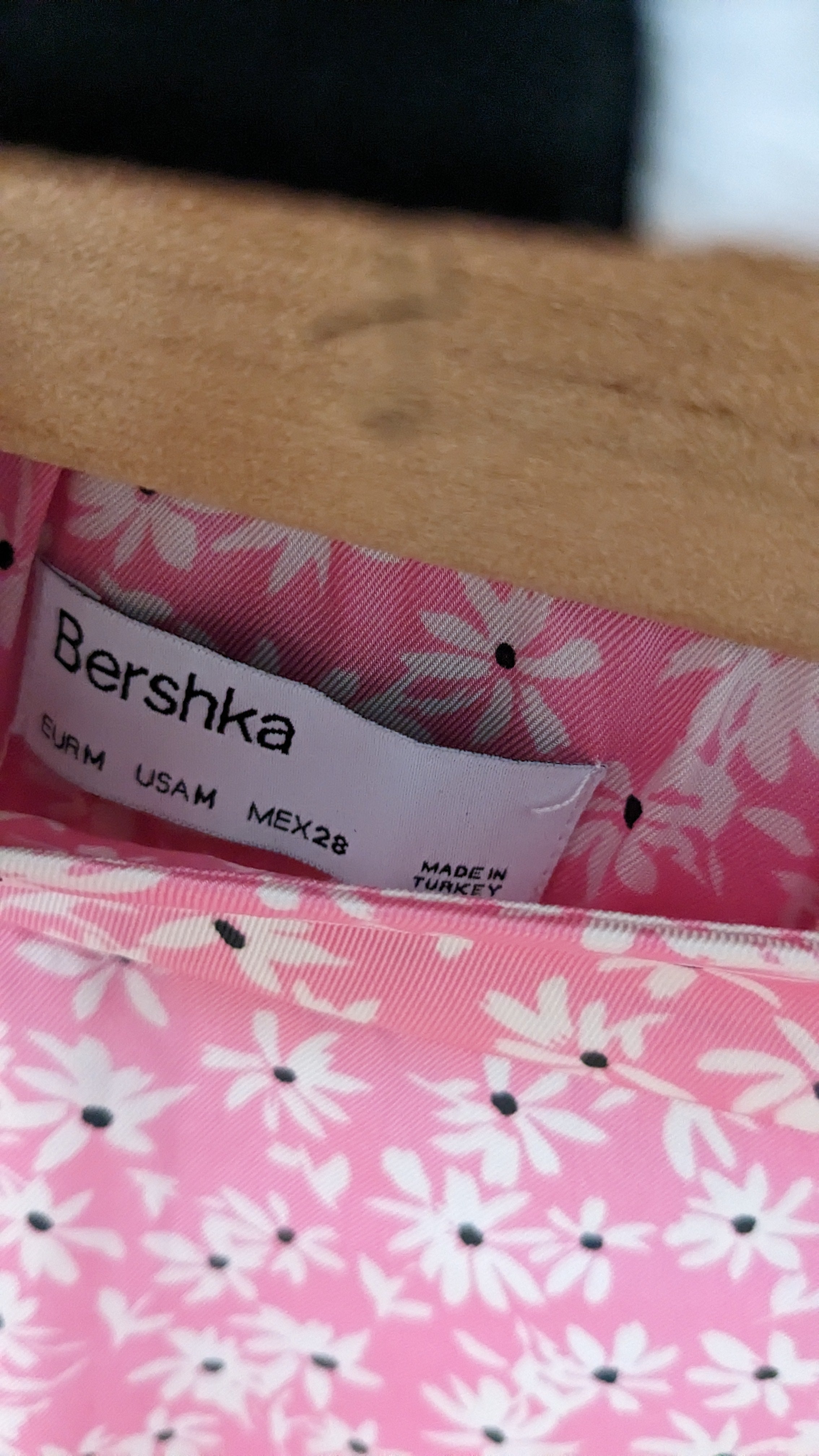 Jupe best sale fleurie bershka