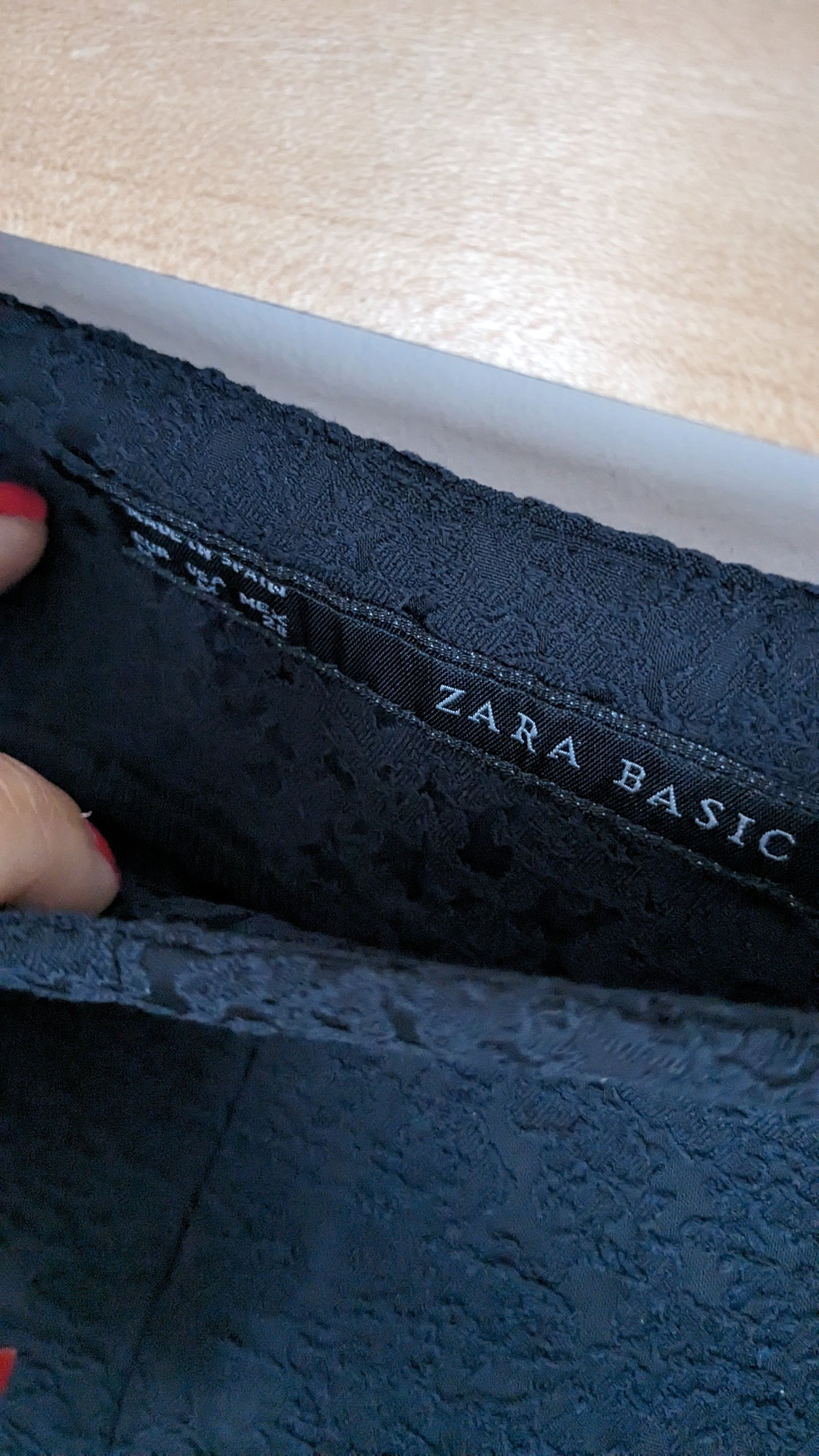 Short noir chic - Zara - 38