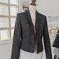 Veste blazer Tweed courte - Promod - 40