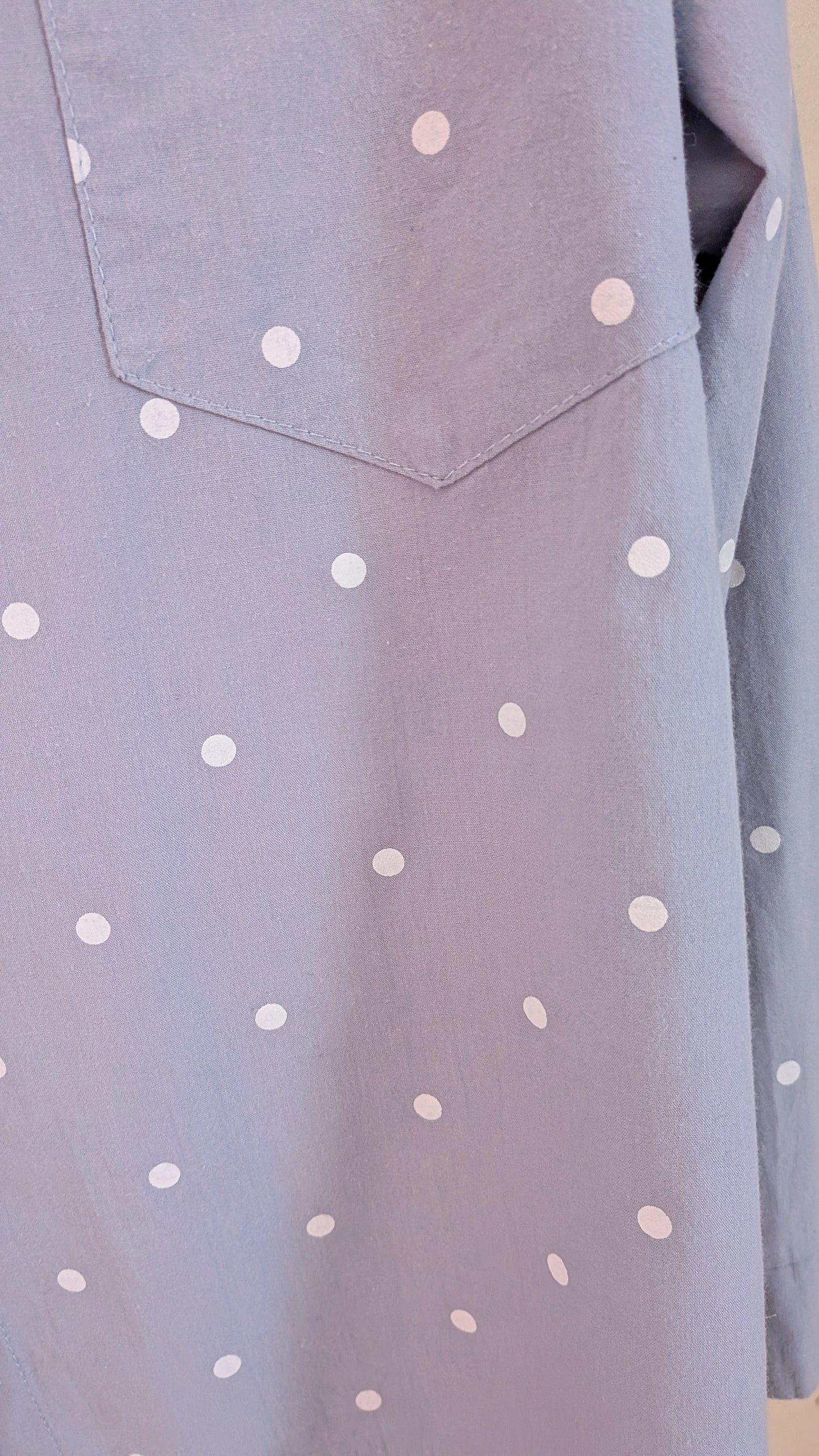 Chemise pois coton- La petite quiberonnaise - TU