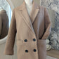 Manteau caban camel - Zara - 34 au 38