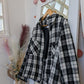 Veste surchemise carreaux - Zara - 38