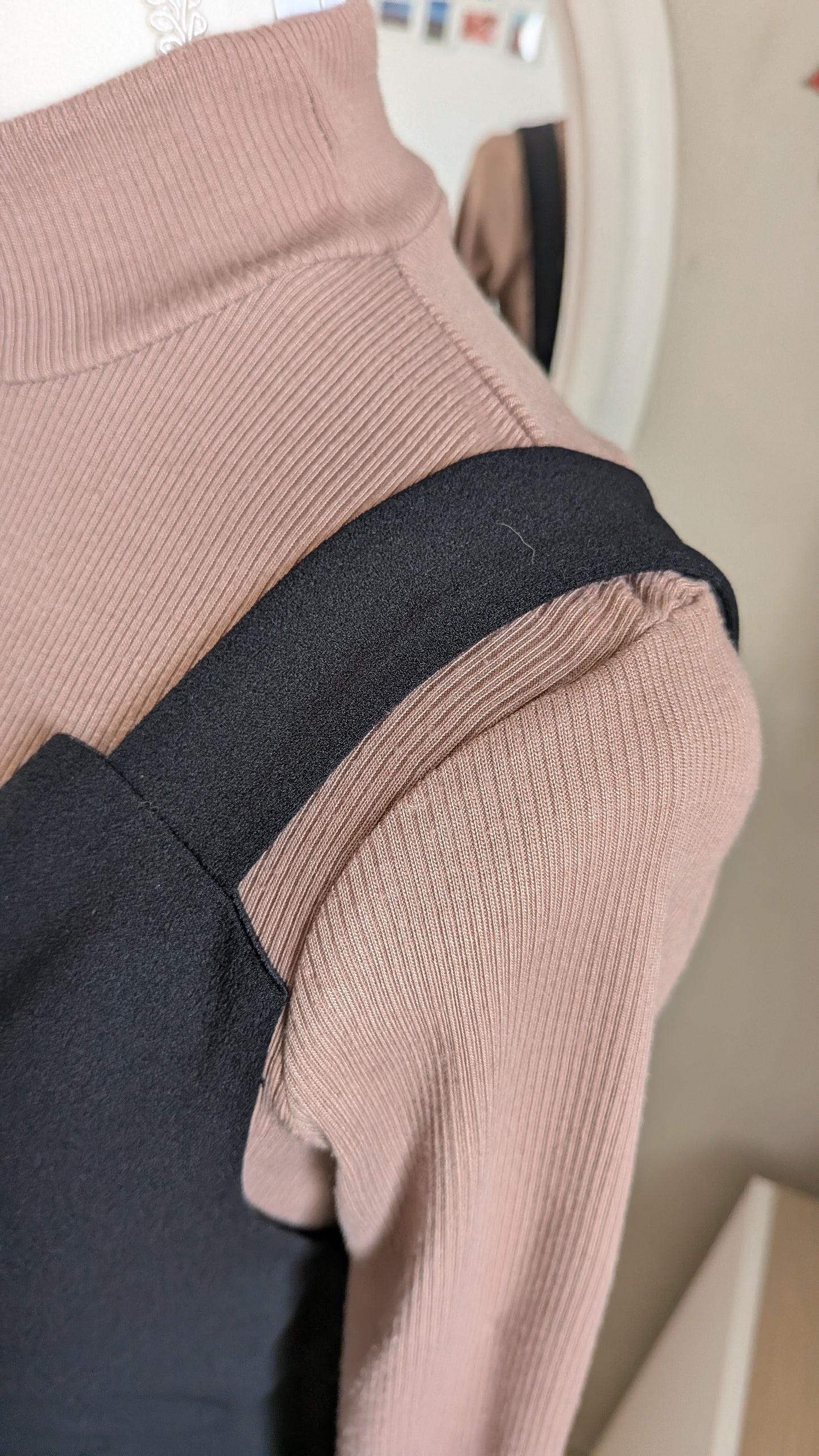 Robe pull bi-matiere - One clothing - 36