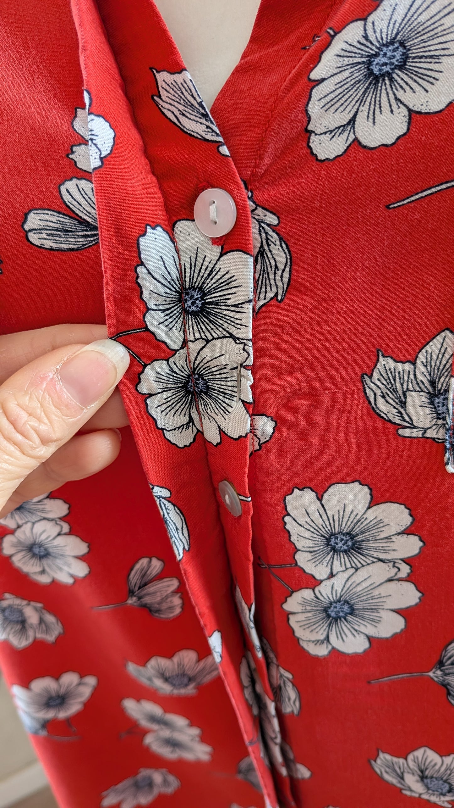 Chemise fleurie japonisante - Kiabi - 46/48