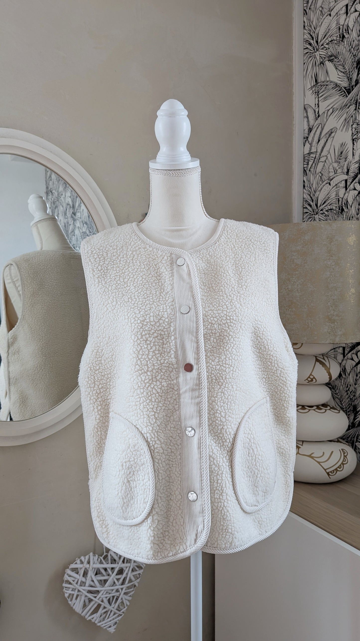Veste sans manches moumoute - KIABI - 38/40