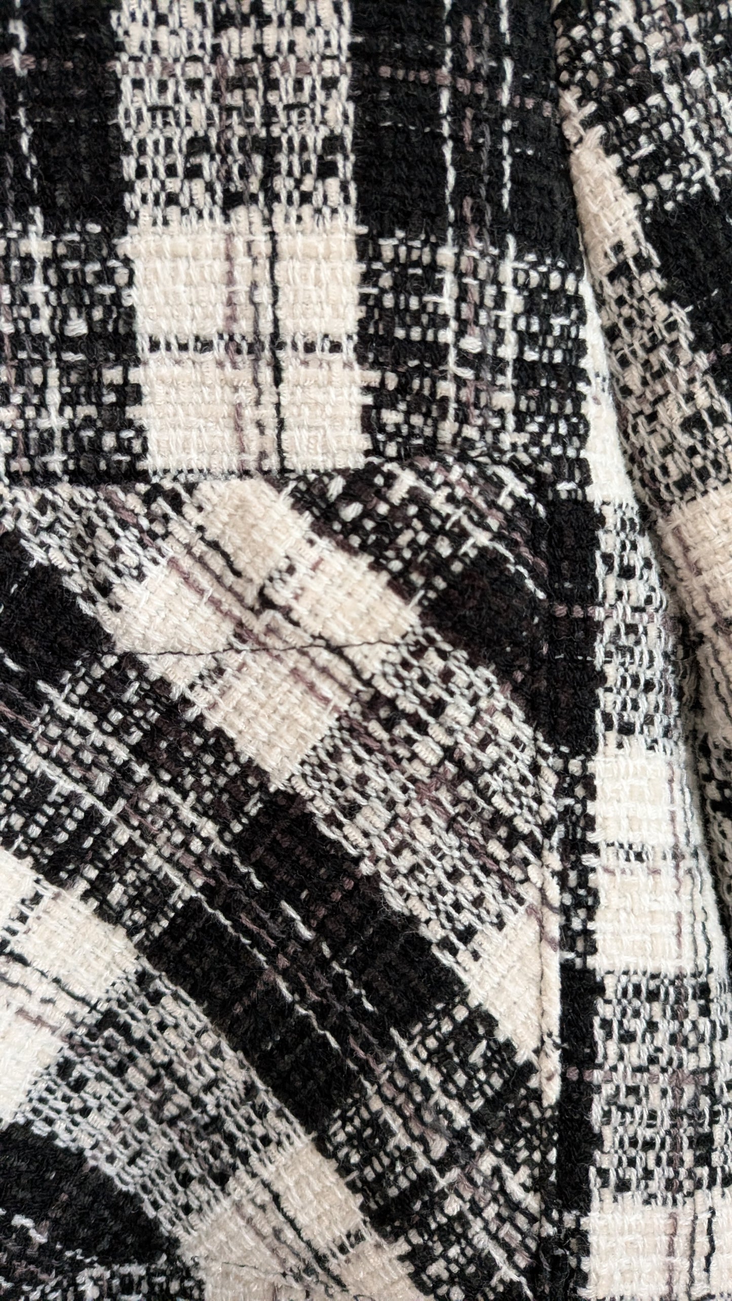 Veste surchemise carreaux - Zara - 38