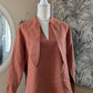 Blouse texturée safran - Zara - 34