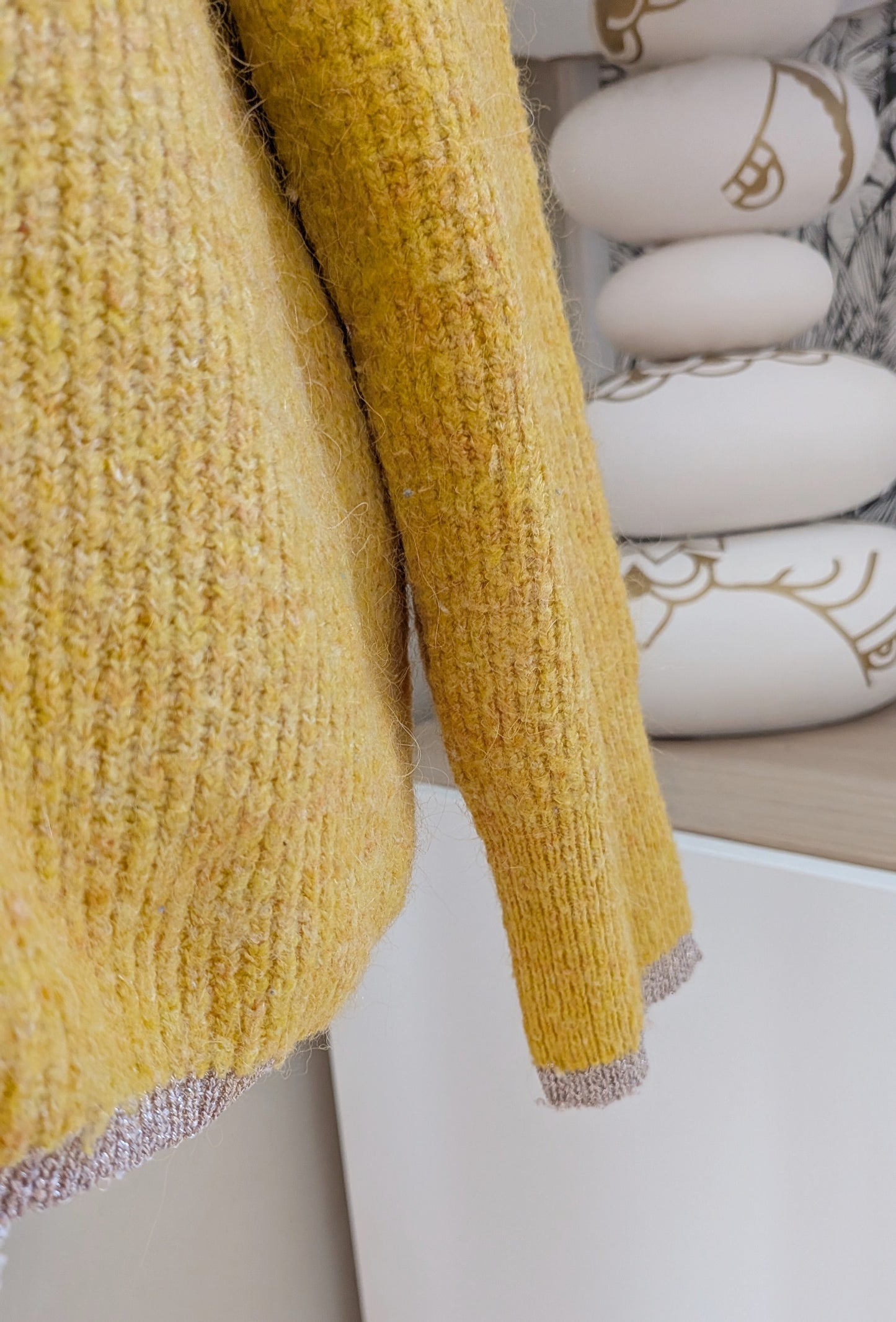 Pull moutarde doré - Pièces  - 40/42