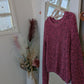 Pull tressé fushia - Jennyfer - 34