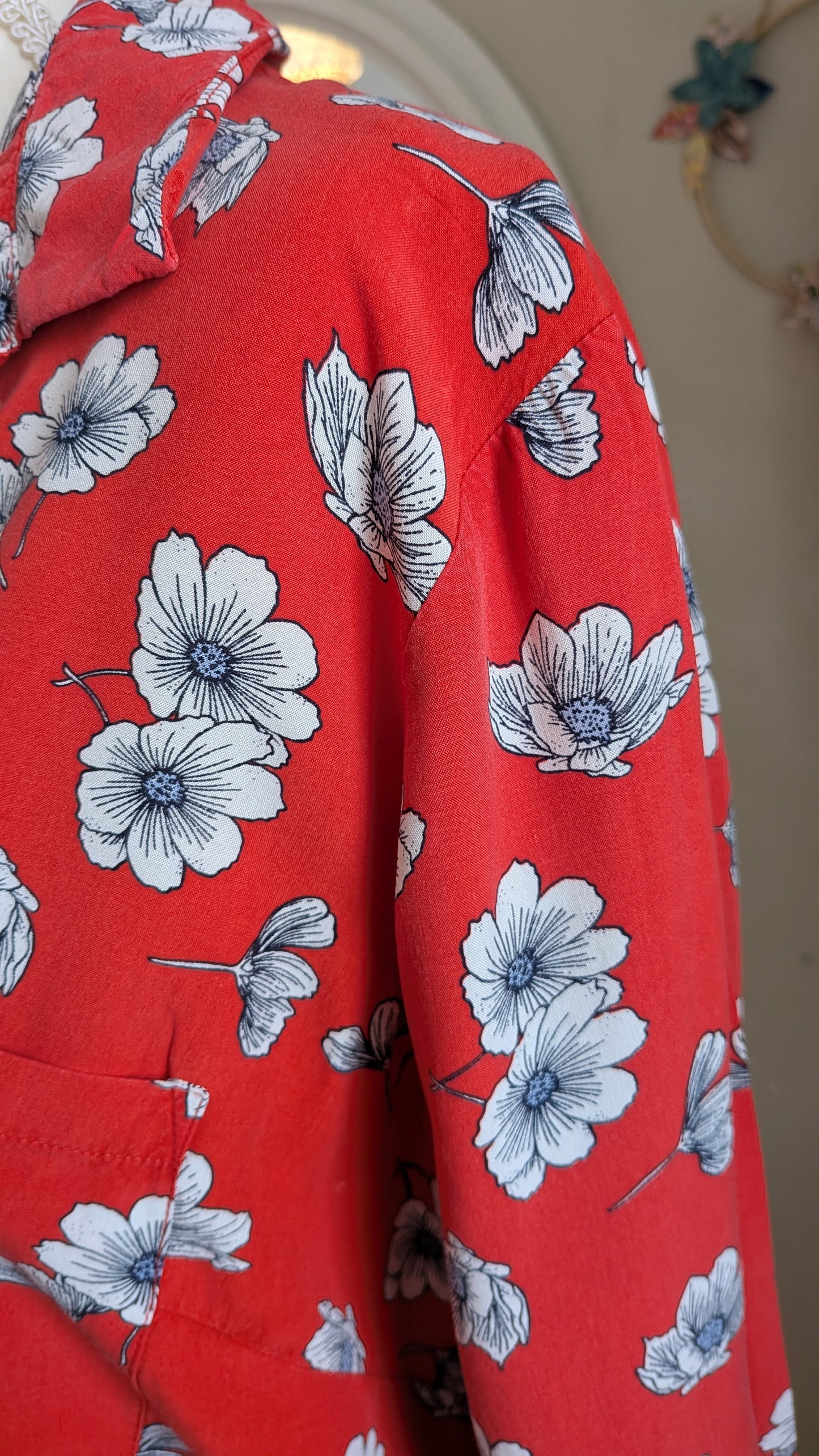 Chemise fleurie japonisante - Kiabi - 46/48
