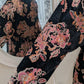 Robe velours bohème chic - Zara - 36