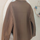Veste surchemise chocolat - Only - 34