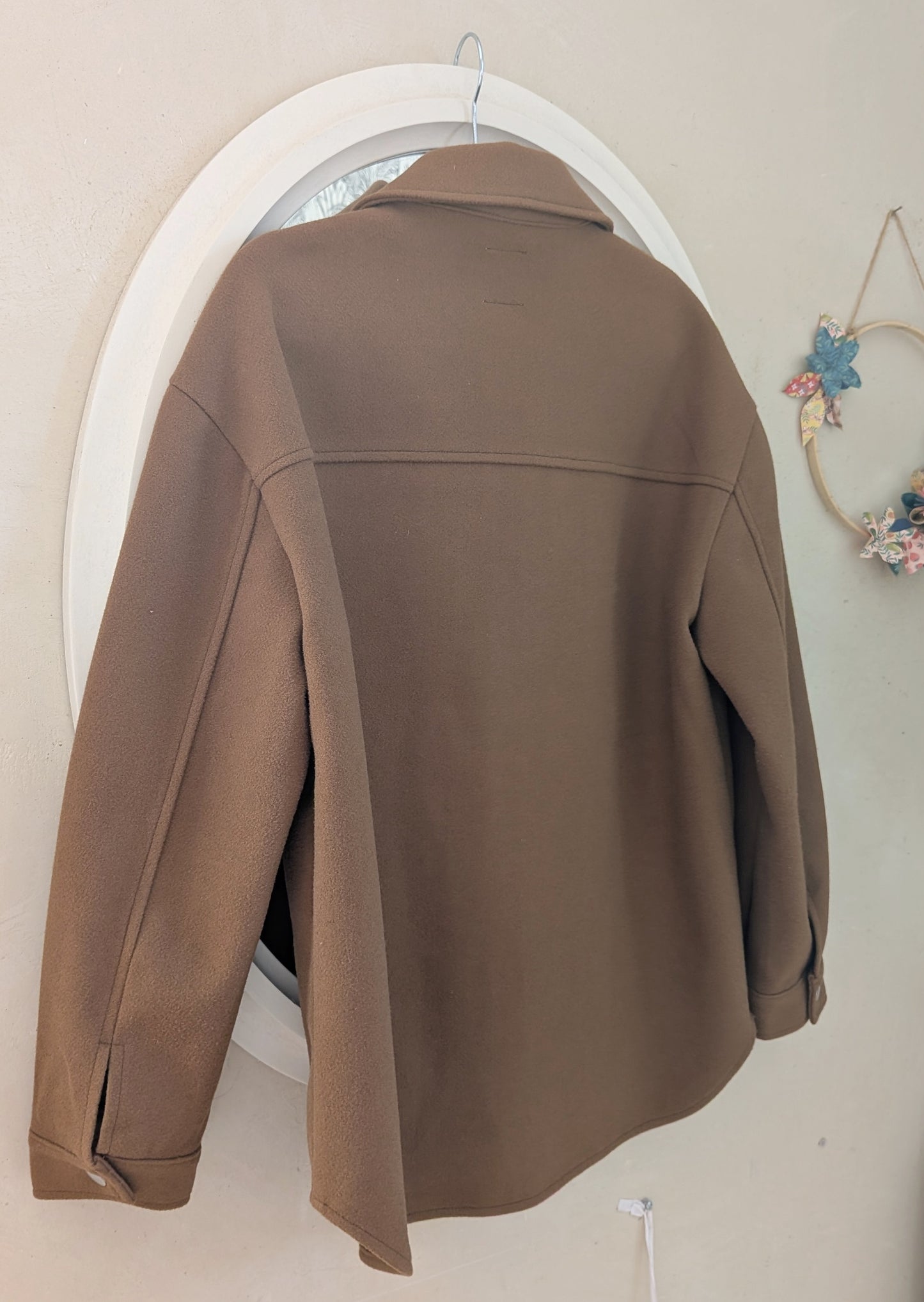 Veste surchemise chocolat - Only - 34