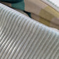 Sac banane velours vert d' eau  - Création Sab'bobine - TU