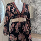 Robe velours bohème chic - Zara - 36