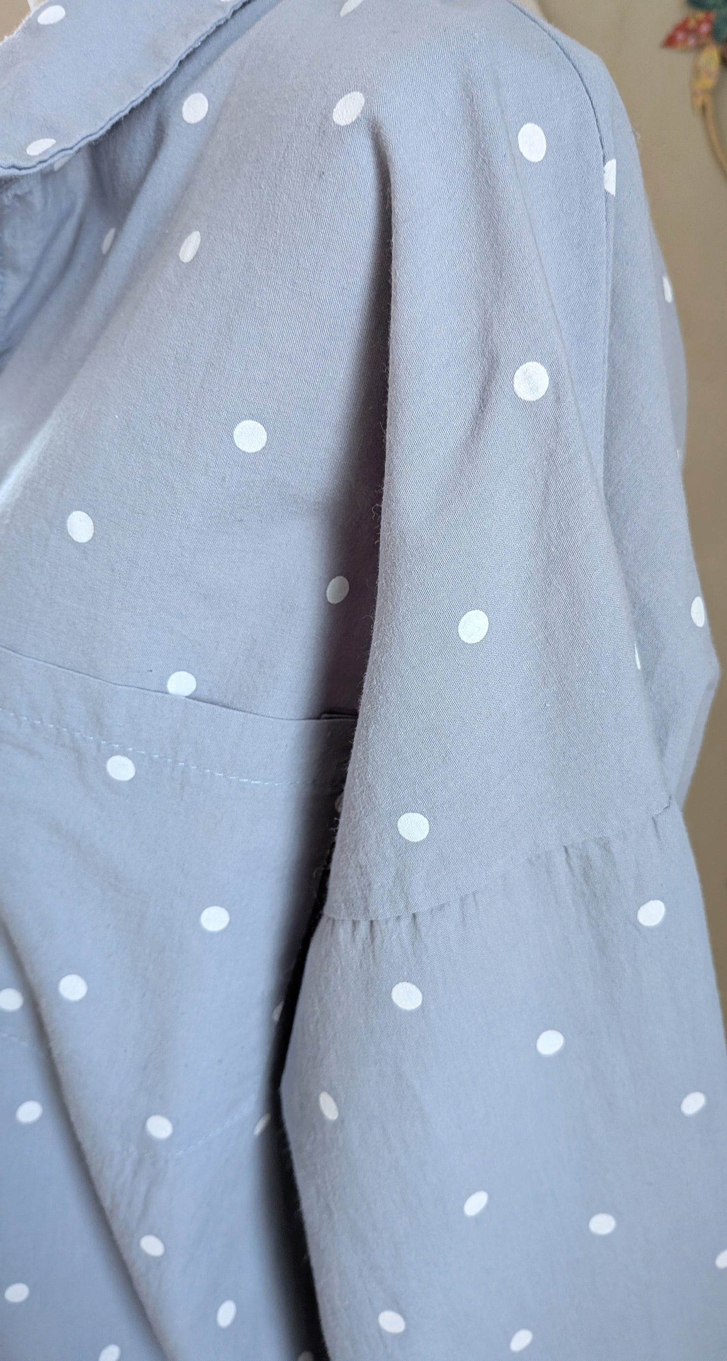 Chemise pois coton- La petite quiberonnaise - TU