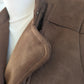 Perfecto suédine chocolat - Zara - 34/36