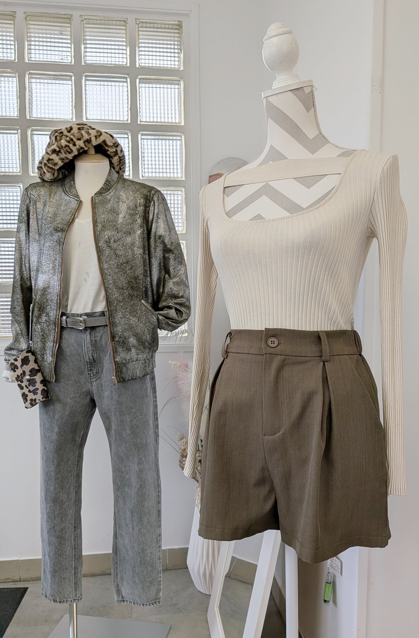 Short taille haute - Déni - 36/38
