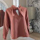 Blouse texturée safran - Zara - 34