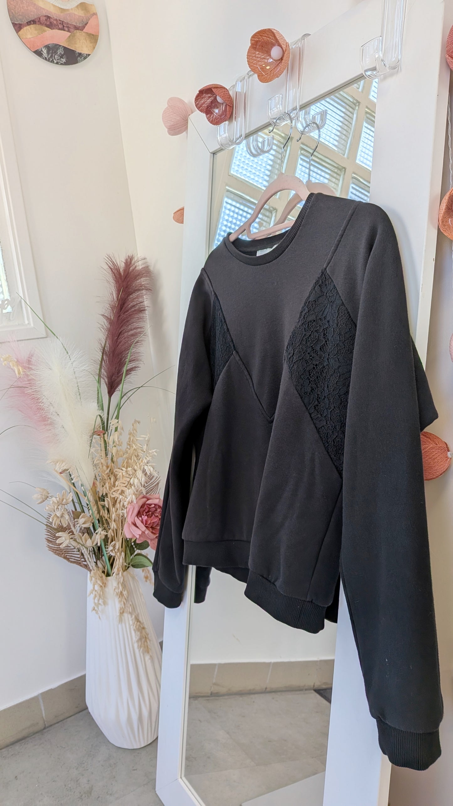 Sweat dentelle - Promod - 34
