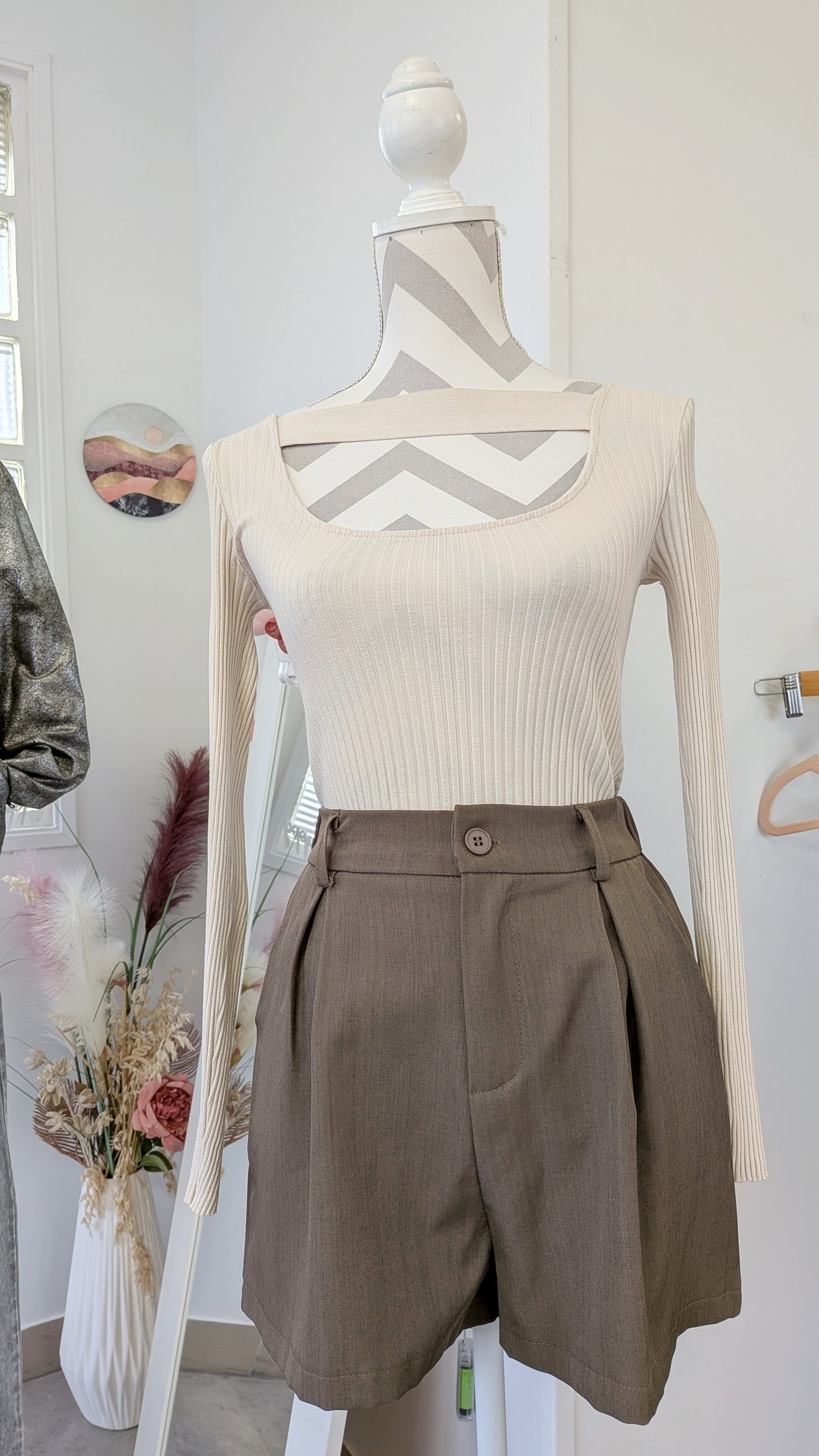 Short taille haute - Déni - 36/38