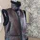 Veste fourrée sans manches - Amisu - 36