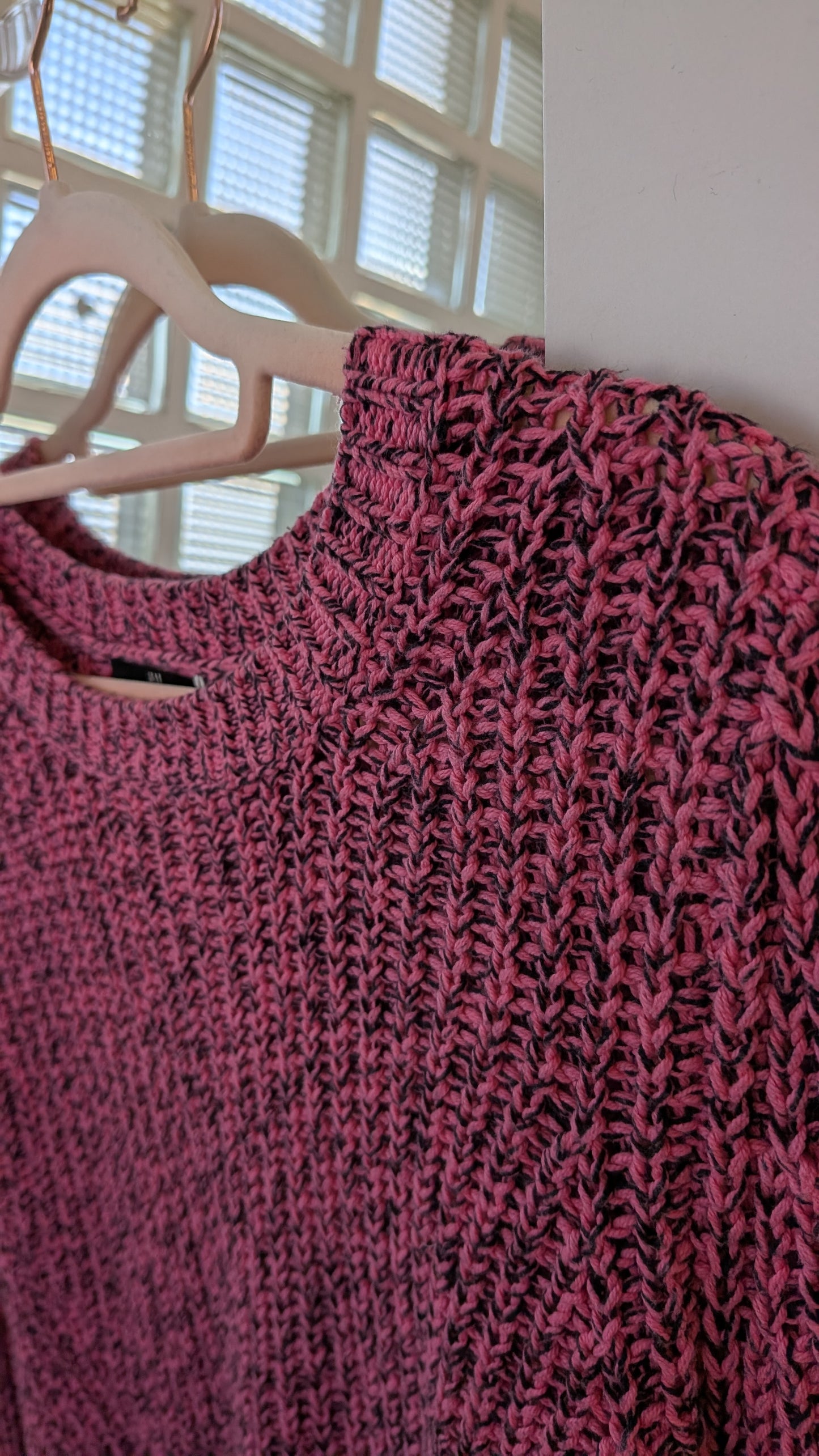 Pull tressé fushia - Jennyfer - 34