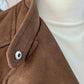 Perfecto suédine chocolat - Zara - 34/36