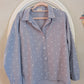 Chemise pois coton- La petite quiberonnaise - TU