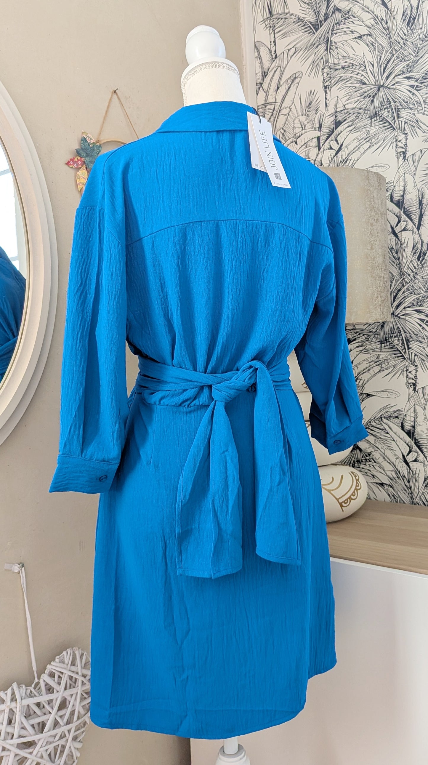 Neuf robe bleu lumineux - Stradivarius - 36