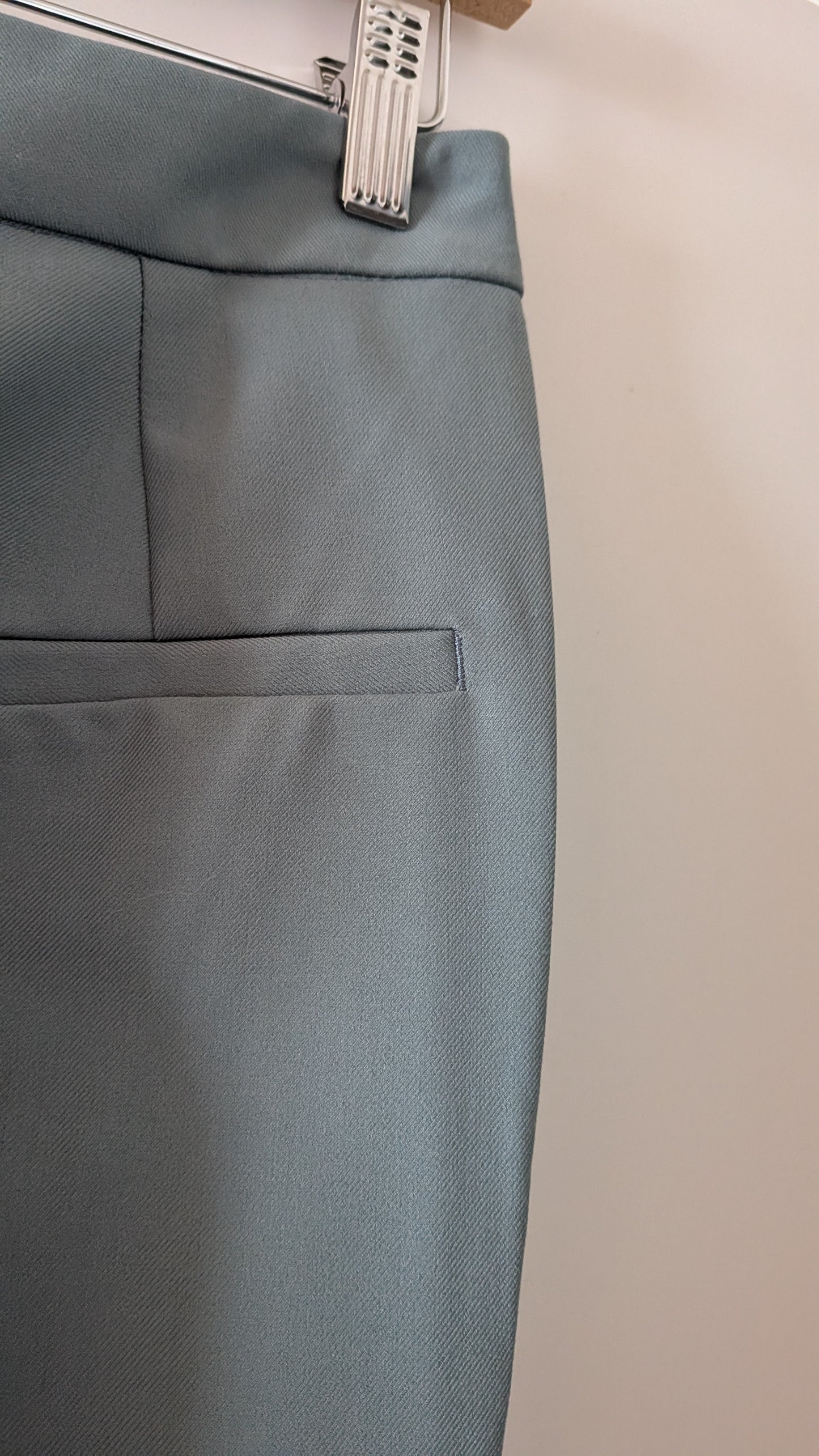 Pantalon chic vert d' eau - Zara - 42