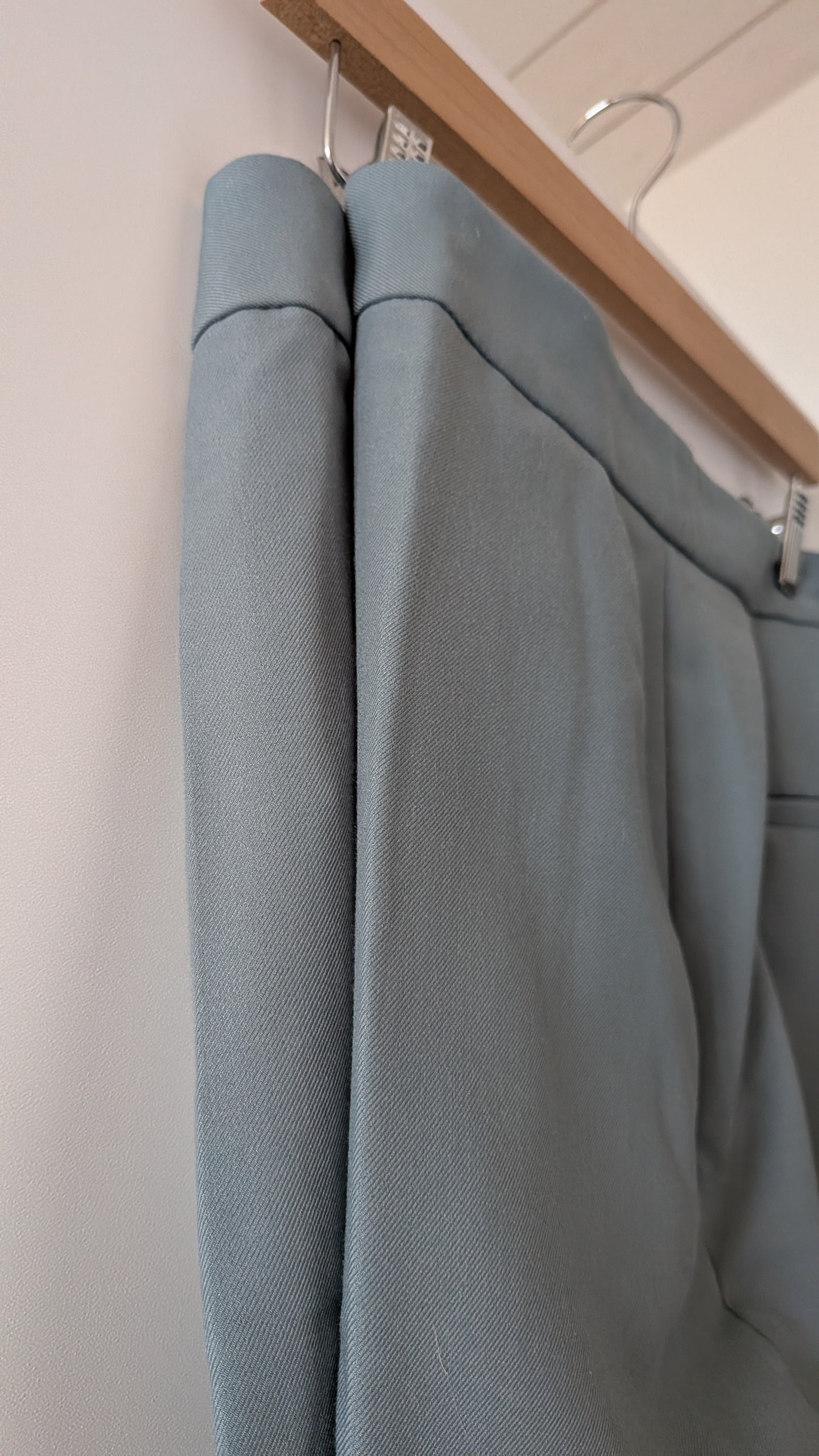 Pantalon chic vert d' eau - Zara - 42