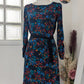 Robe fleurie colorée ceinturée - Promod - 36