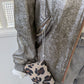 Bomber épais kaki mordoré - Zara - 38/40
