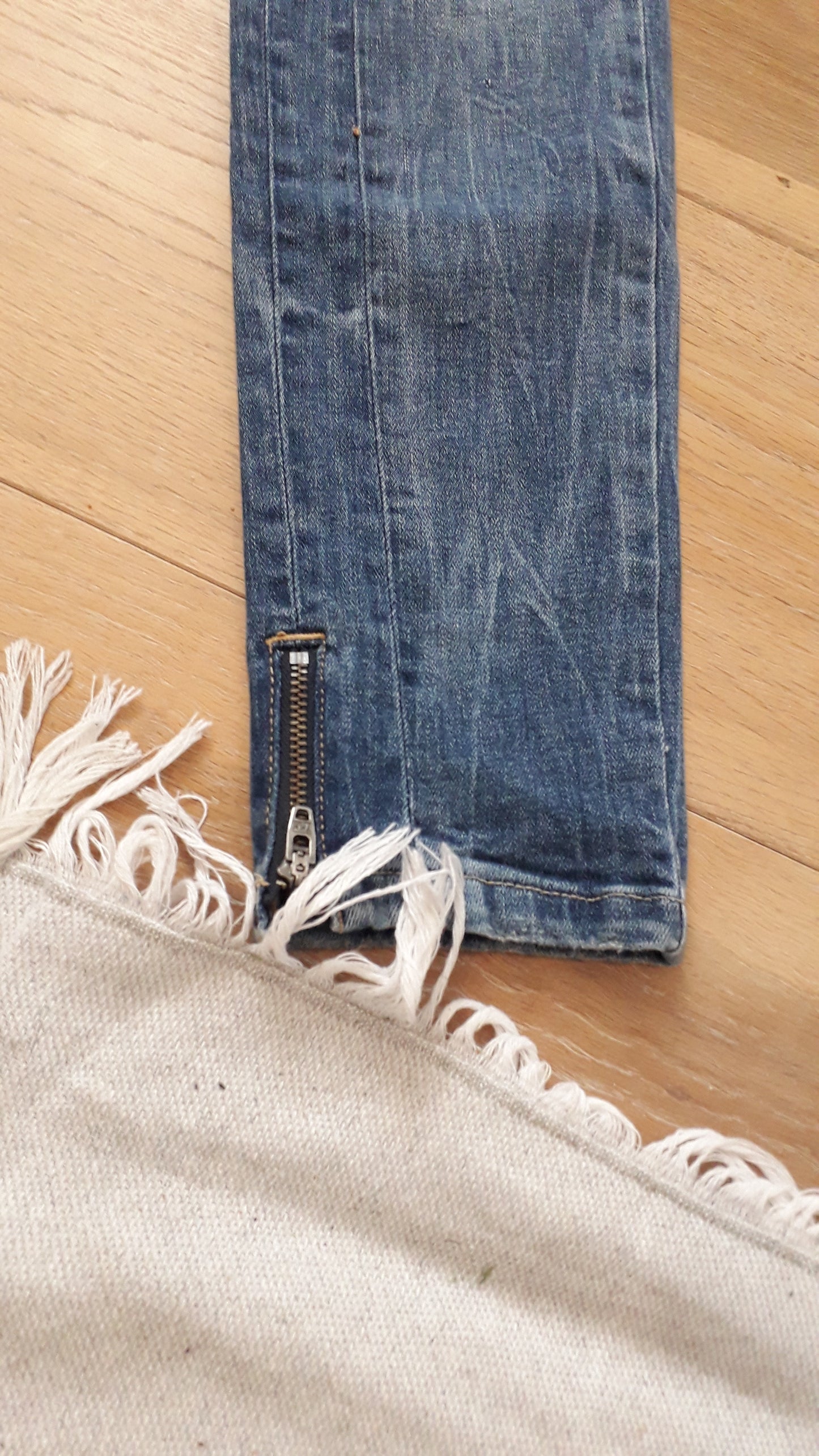 Jeans slim zip - Zara - 34