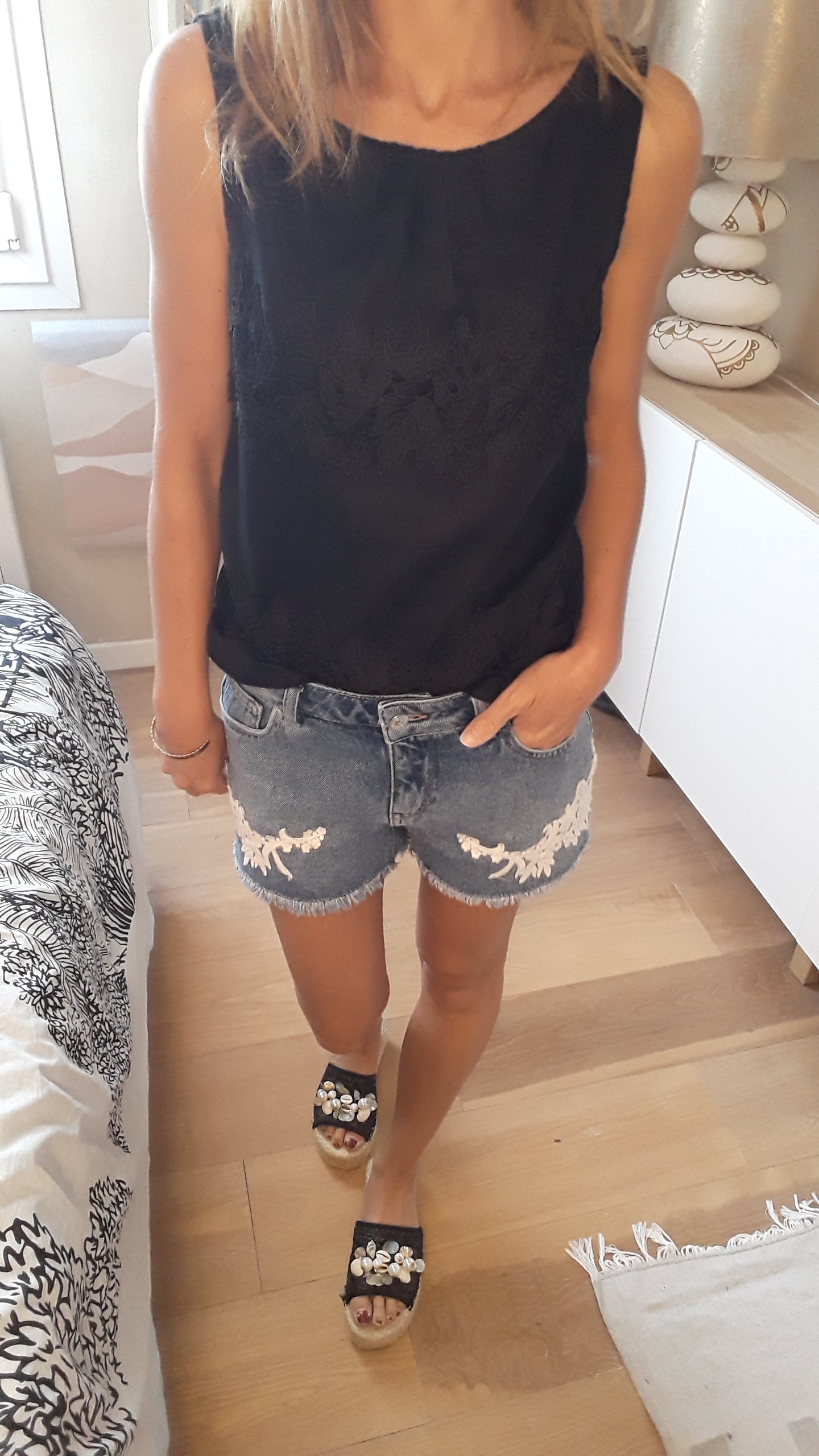 Short en jean pimkie hot sale