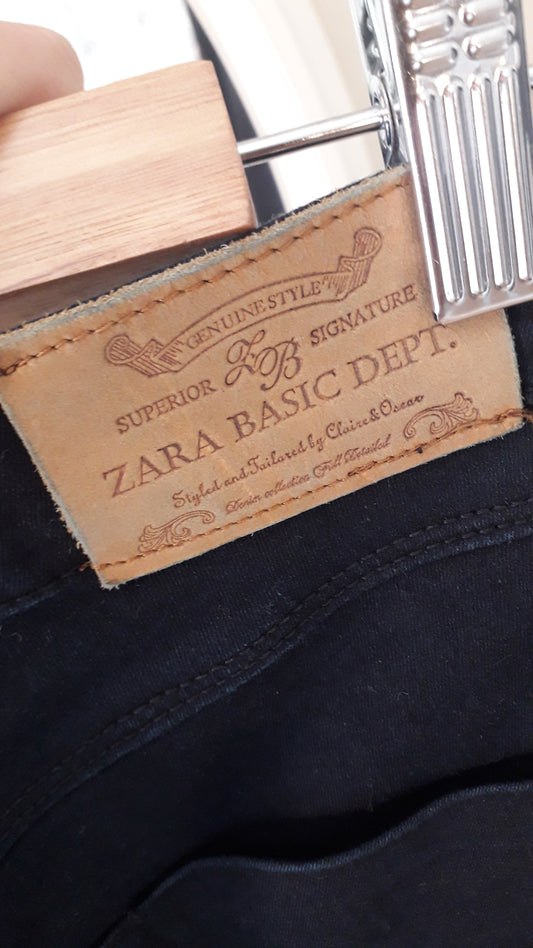 Jeans slim bleu marine - Zara - 34