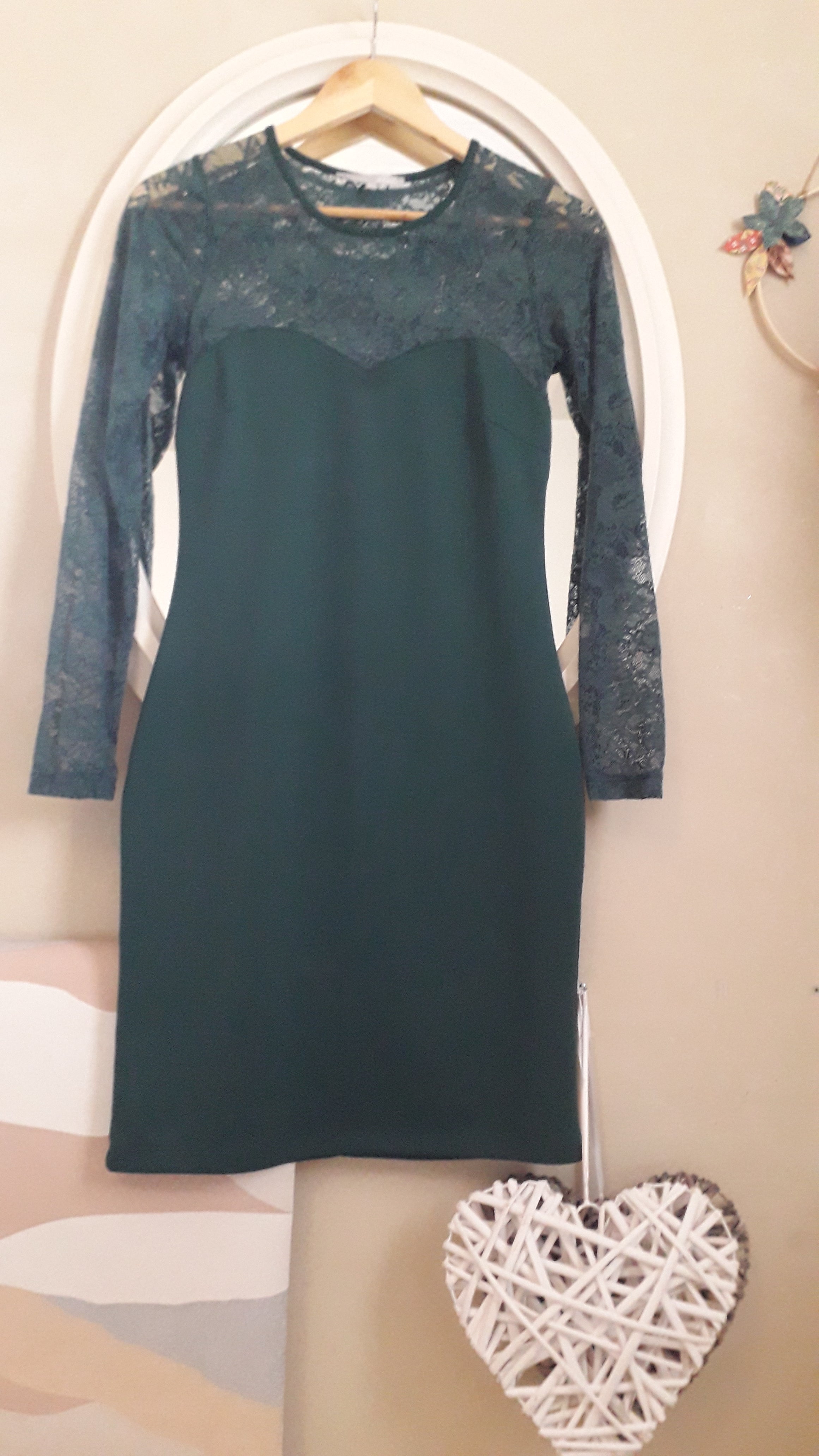 Robe best sale verte etam