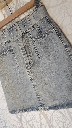Jupe jeans - Zara  - 34